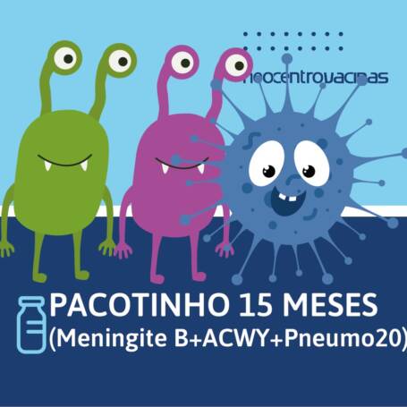 Combo Vacinas 12 a 15 meses (Meningo ACWY+Meningo B+Pneumo 20)