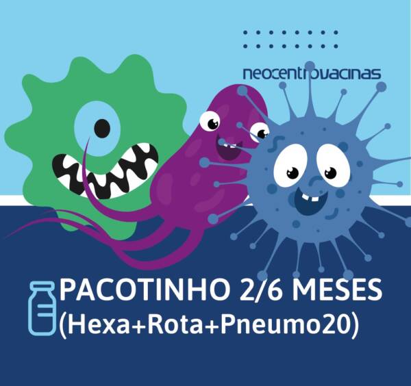 Combo Vacinas 2 meses (Hexa+Rota+Pneumo 20)