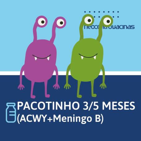 Combo Vacinas 5 meses (Meningite B + Meningite ACWY)