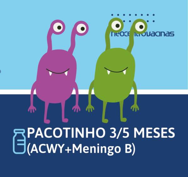 Combo Vacinas 5 meses (Meningite B + Meningite ACWY)